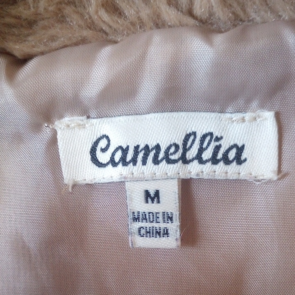 Camellia Beige Fleece Jacket - Picture 2 of 10